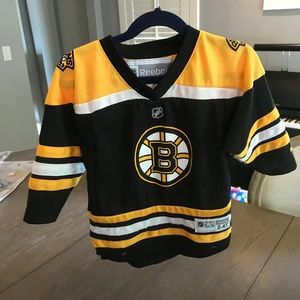 Toddler Bruins home jersey, 2-4T